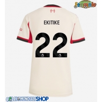 Maglie da calcio Liverpool Hugo Ekitike #22 Seconda Maglia Femminile 2025-26 Manica Corta